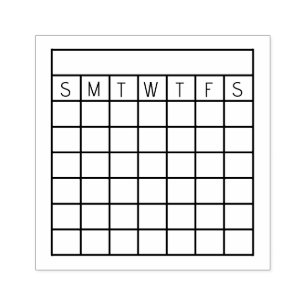 Borracha Rastreador de Hábitos Mensal, Carimbo de Calendári