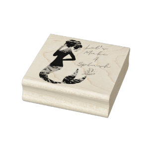 Borracha Vamos Faz Carimbo De Arte Da Madeira