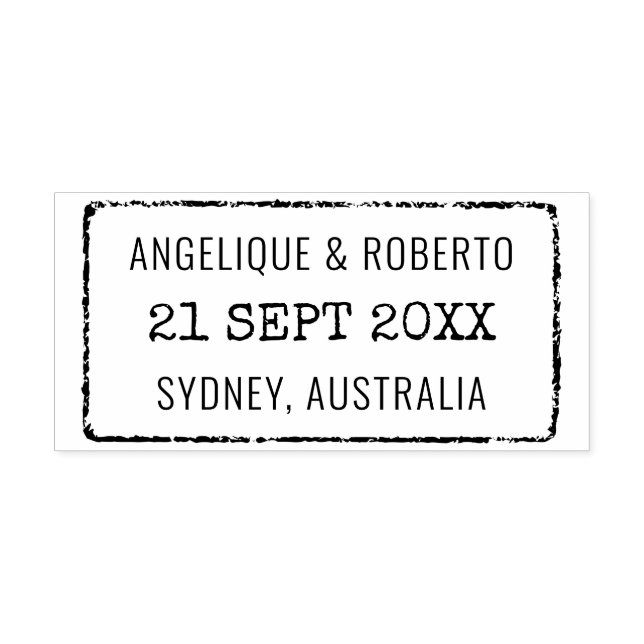 Borracha Viagem de Destino Personalizado do Carimbo Passapo (Impressão)