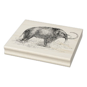 Borracha Wooly Mammoth Vintage - Carimbo de Arte