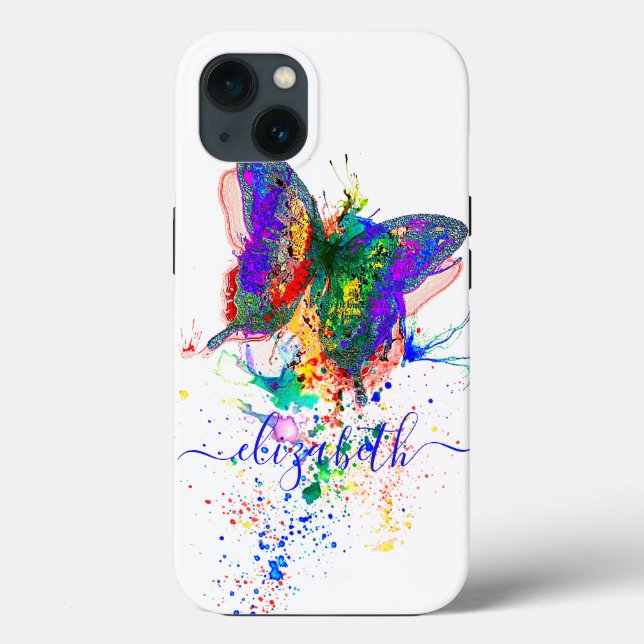 Borrifo de borboleta personalizado (Verso)