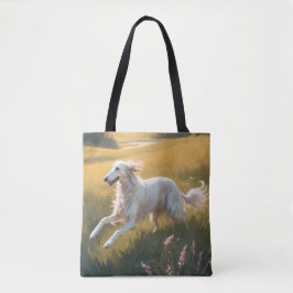 Borzoi Elegant Tote Bag