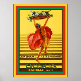 Bosca Asti Spumante Ad Poster 12 x 16