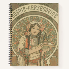 Bósnia e Herzegovina por Alphonse Mucha (1900)