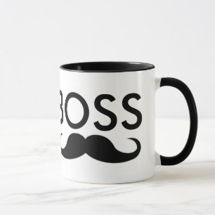 BOSS Caneca de café com bigode