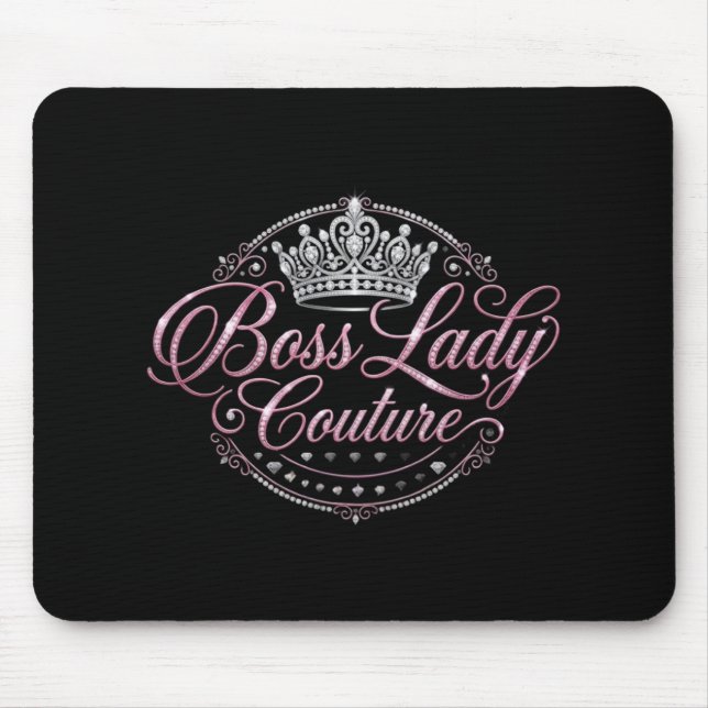 Boss Lady Couture Mouse Pad (Frente)