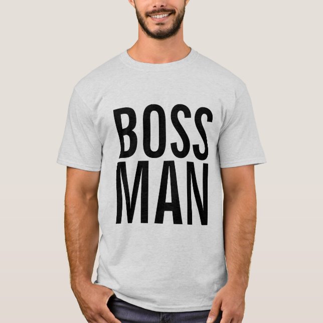 BOSS MAN T-Shirts (Frente)