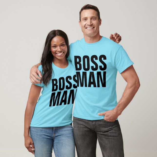 BOSS MAN T-shirts (Unissex)