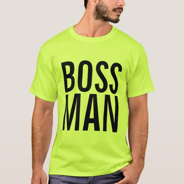 BOSS MAN T-Shirts (Frente)