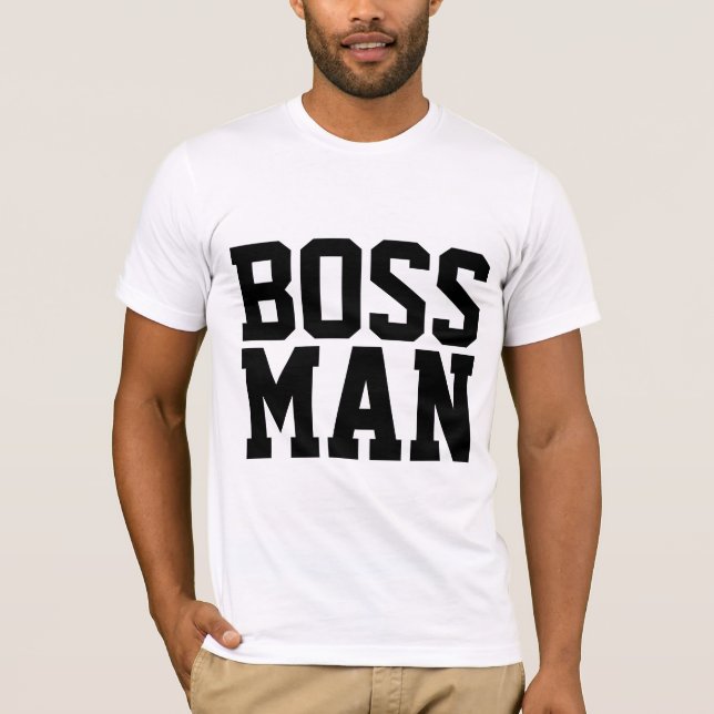 BOSS MAN T-Shirts (Frente)