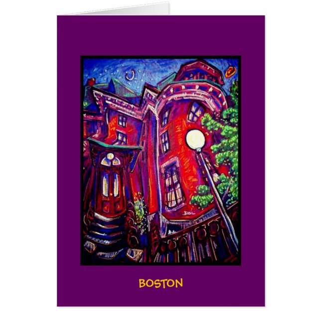 Boston - cartão (Frente)