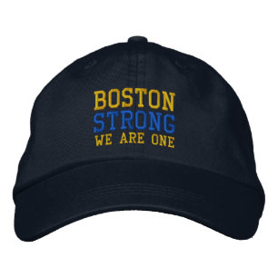 Boston forte nós somos um boné bordado
