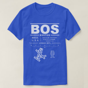 Boston Logan Int-l Airport BOS T-Shirt