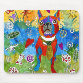 Boston Terrier Mousepad
