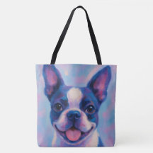 Boston Terrier Tote Bag