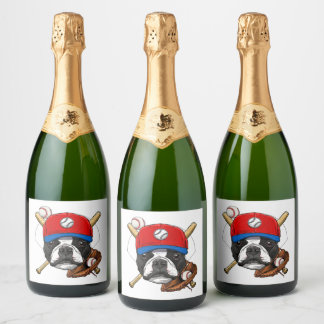 Boston Terrier Wine Sticker Engraçado Novelty Gift