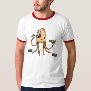 Bot com fome - o t-shirt dos homens