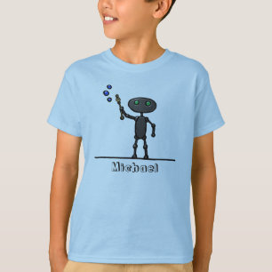 Bot Kids T-Shirt Personalizado