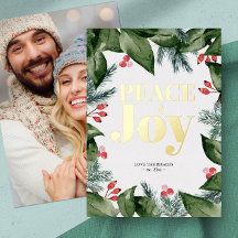 Botânica de Cartões de natal de Feliz de Fotografi