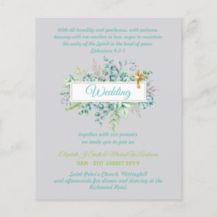 Botânica dos Convites Católicos Modernos