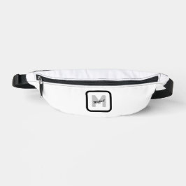 Botão de Nome Inicial Personalizado Simples