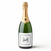 Botão de Nome Inicial Personalizado Simples