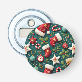 Botão Natal Abre Frasco