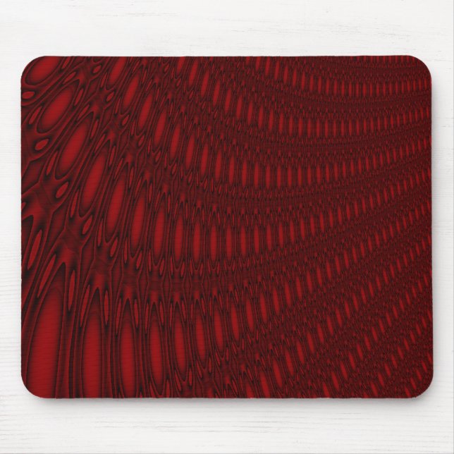 Botão Vermelho Tentáculos Mousepad (Frente)