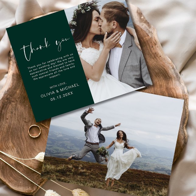 Bote Verde Emerald de Orçamento Obrigado Foto (Criador carregado)