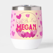 Botella de agua Mom Fuel coffee editable