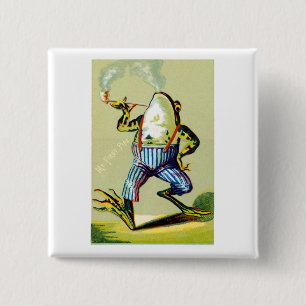 Bóton Quadrado 5.08cm 19o C. Sapo de fumo da tubulação