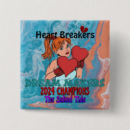 Bóton Quadrado 5.08cm 2024 Pelo Amor do Botão do Carimbo em Movimento