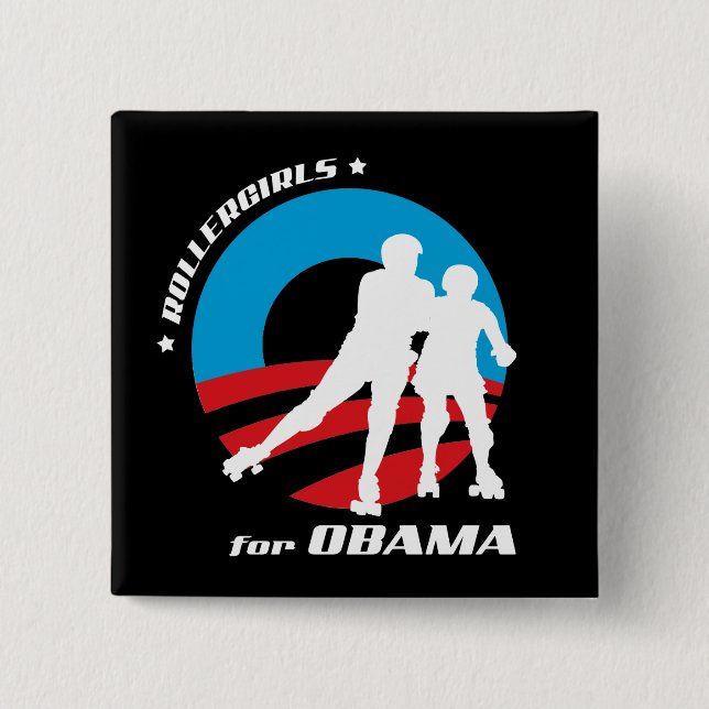 Bóton Quadrado 5.08cm 2" botão quadrado (Frente)