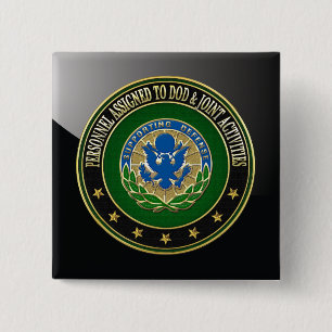 Bóton Quadrado 5.08cm [500] Edição Especial DUI da DOD e atividades conj