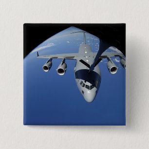 Bóton Quadrado 5.08cm A.A. - 17 Globemaster III recebem o combustível 2