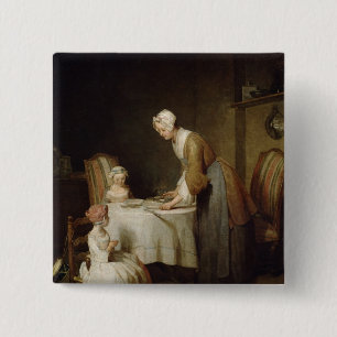 Bóton Quadrado 5.08cm A benevolência, 1740 2