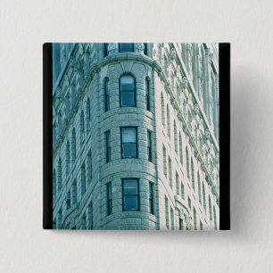 Bóton Quadrado 5.08cm A construção de Flatiron (foto) 2