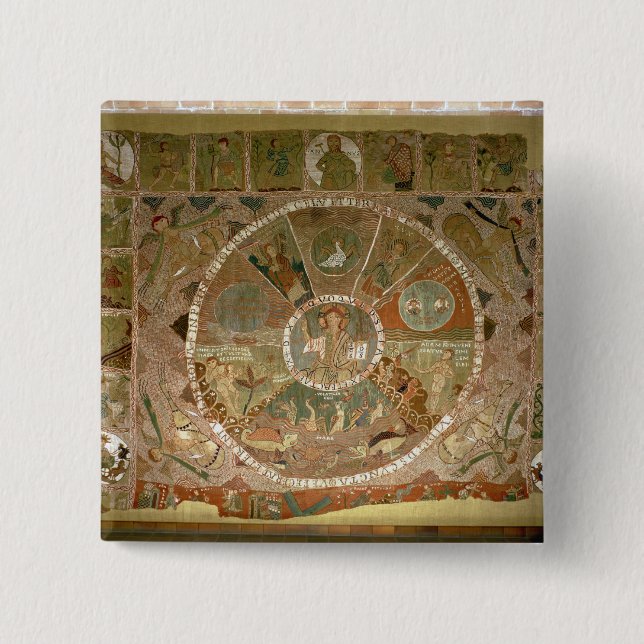 Bóton Quadrado 5.08cm A criação (Frente)