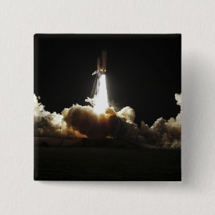 Bóton Quadrado 5.08cm A descoberta do vaivém espacial tira