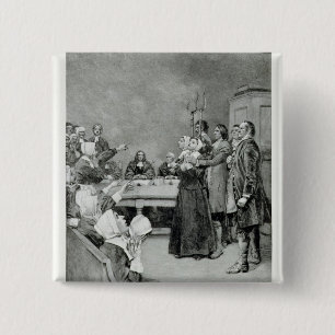 Bóton Quadrado 5.08cm A experimentação de uma bruxa