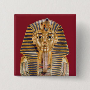 Bóton Quadrado 5.08cm A máscara funerária de Tutankhamun