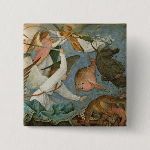 Bóton Quadrado 5.08cm A queda dos anjos rebelde, 1562