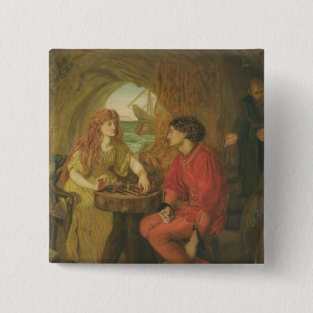 Bóton Quadrado 5.08cm A tempestade (Frente)