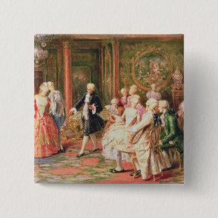 Bóton Quadrado 5.08cm A valsa