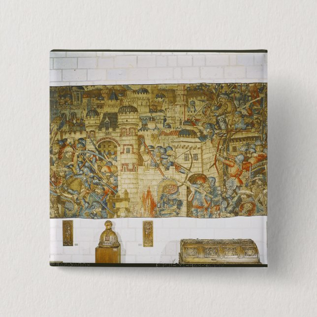 Bóton Quadrado 5.08cm A vingança de Notre-Seigneur (Frente)