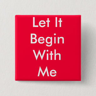 Bóton Quadrado 5.08cm AA, slogan, Alanon