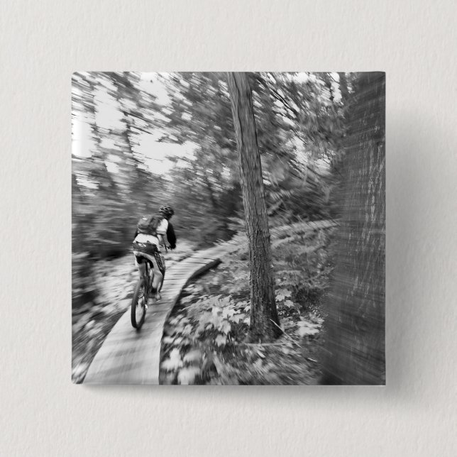 Bóton Quadrado 5.08cm Aaron Rodgers pedalando em Stairway até (Frente)