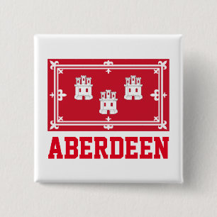 Bóton Quadrado 5.08cm Aberdeen, ESCÓCIA