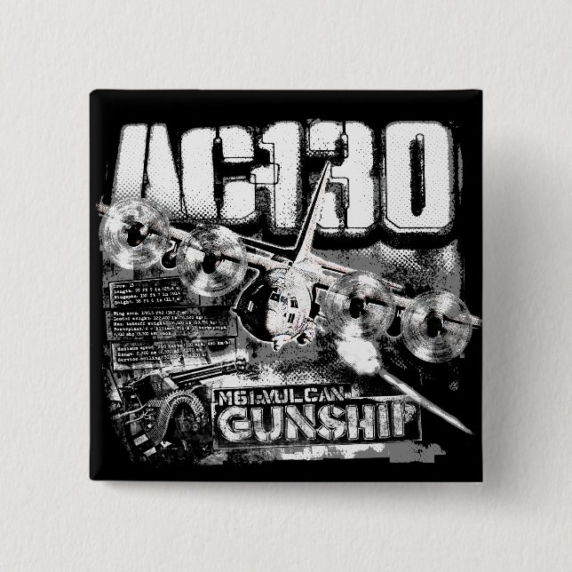 BÓTON QUADRADO 5.08CM AC-130 (Frente)