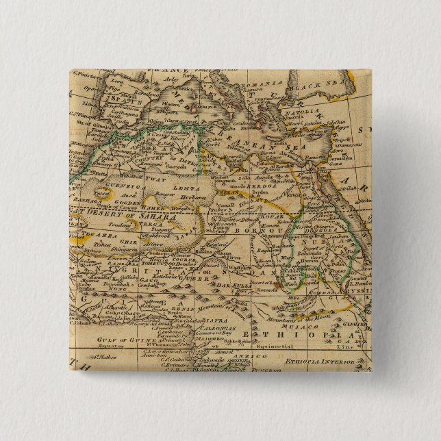Bóton Quadrado 5.08cm África 45 (Frente)